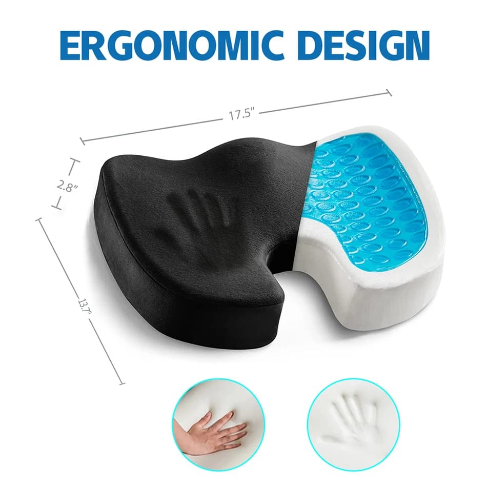 SitWell Gel Memory Foam Seat Cushion thumbnail 5